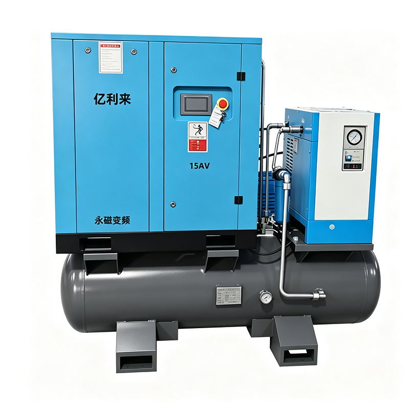 11kW 8 Bar 4 in 1 PM VSD luftkompressor