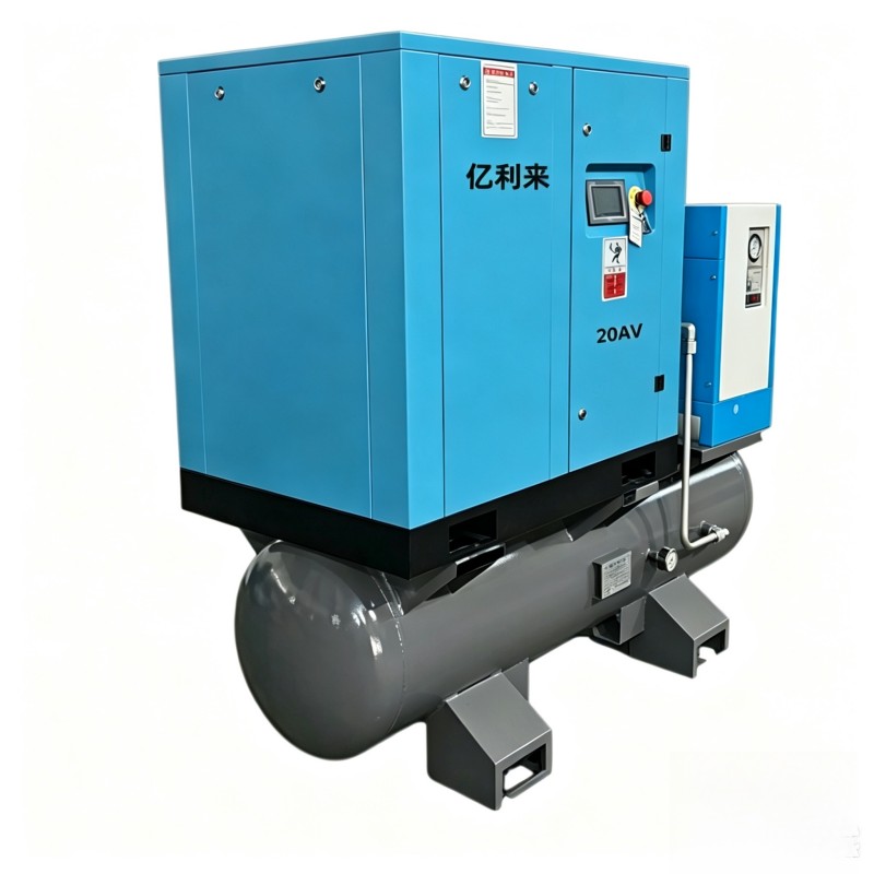 15kW 4 i 1 enstegs luftkompressor med fast hastighet