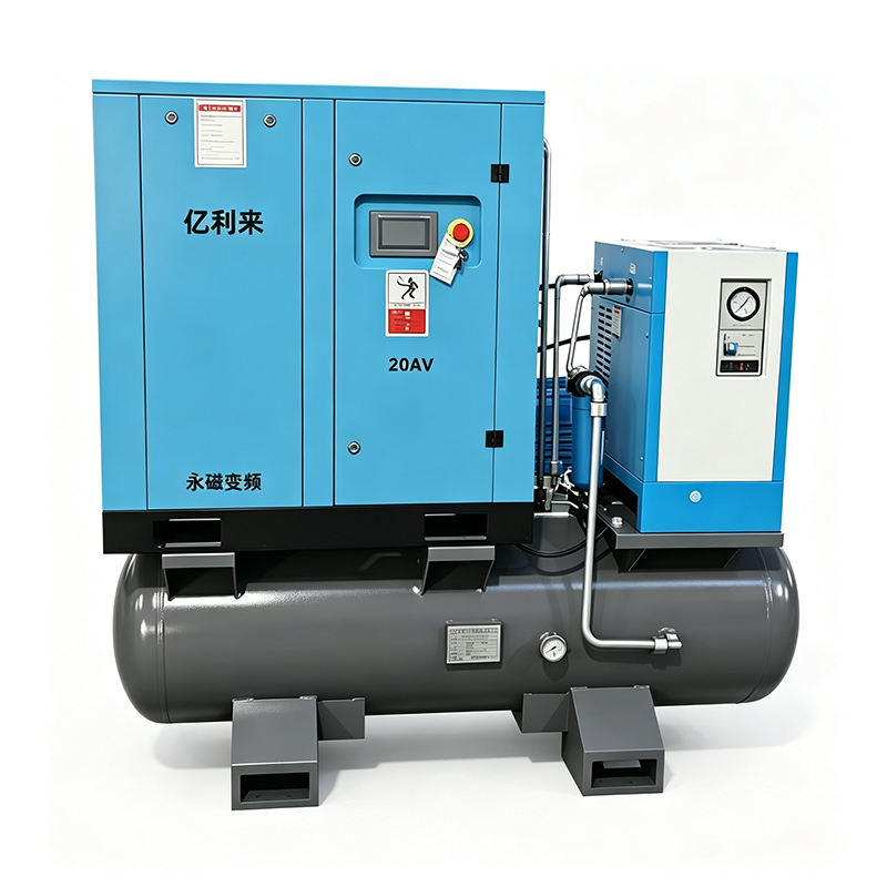 15kW 8 Bar 4 in 1 PM VSD luftkompressor