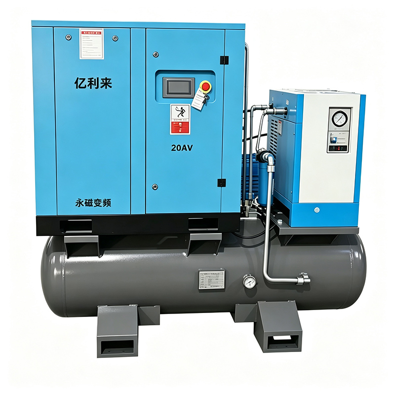 15kW högtrycks 4 i 1 VSD luftkompressor