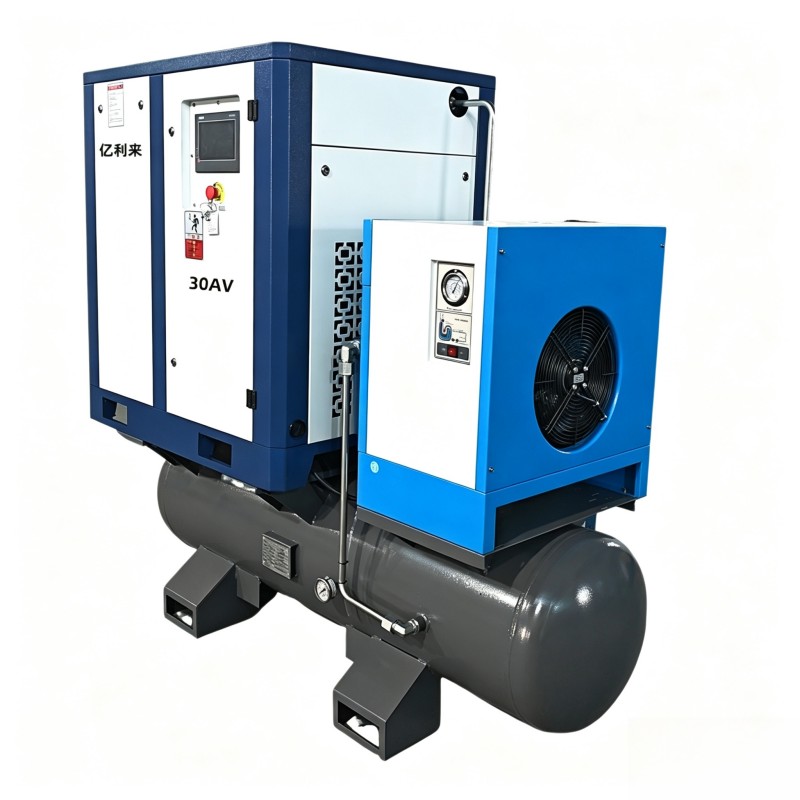22kW 4 i 1 enstegs luftkompressor med fast hastighet