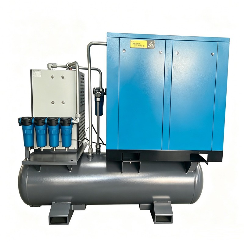 37kW högtrycks 4 i 1 VSD luftkompressor